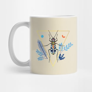 Tiger Beetle Art Mug